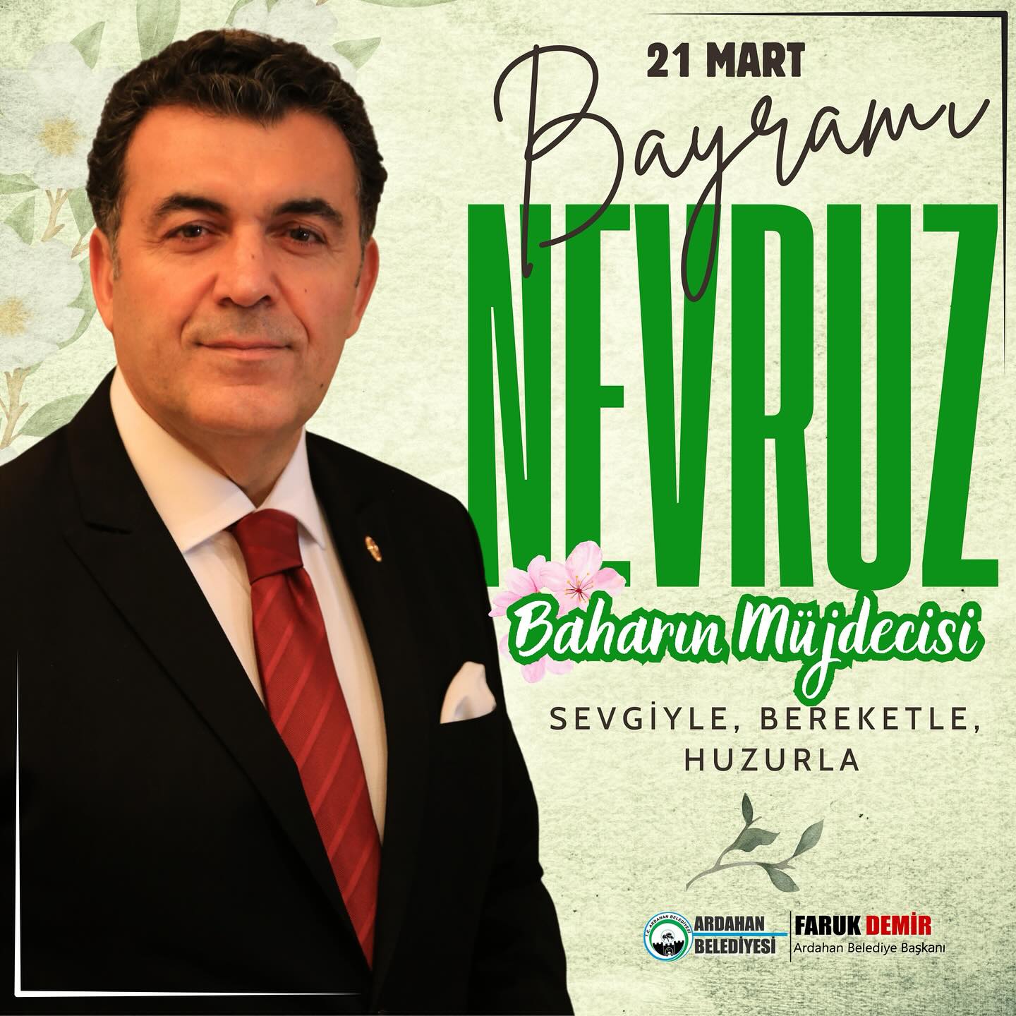 BAŞKAN DEMİR'İN 21 MART NEVRUZ BAYRAMI MESAJI