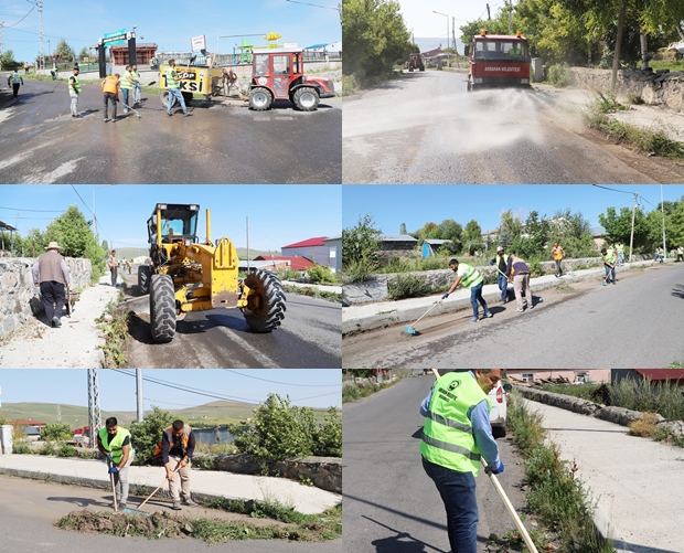 BELEDİYE EKİPLERİ’NDEN HALİL EFENDİ MAHALLESİNDE TOPLU TEMİZLİK ÇALIŞMASI